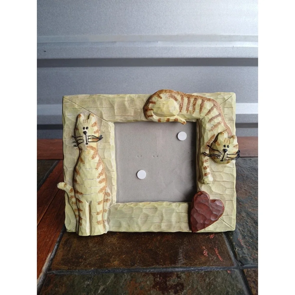 Connoisseur Quirky Kitty Cats Picture Frame 7.5x6
